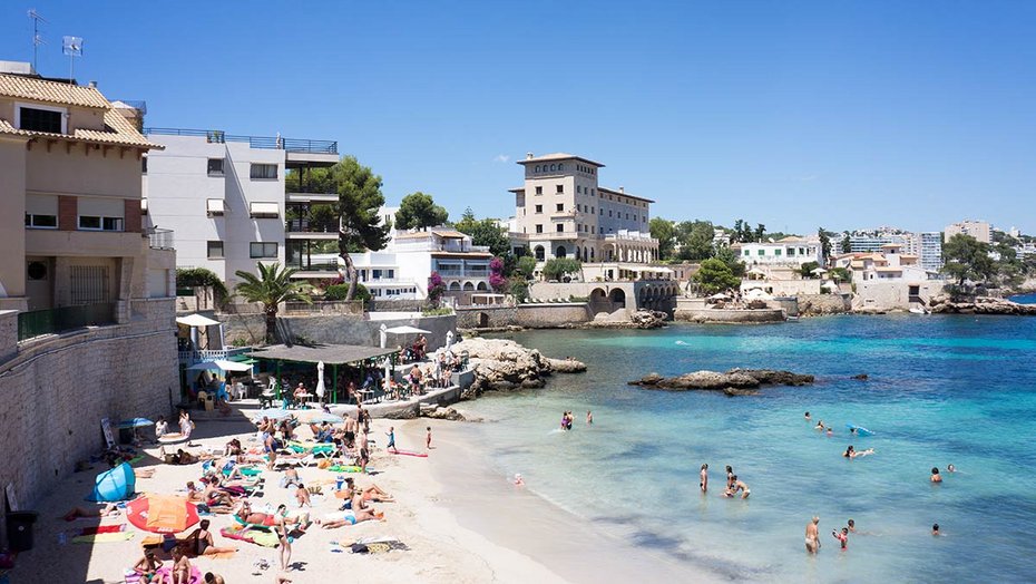 Küste westlich von Palma de Mallorca